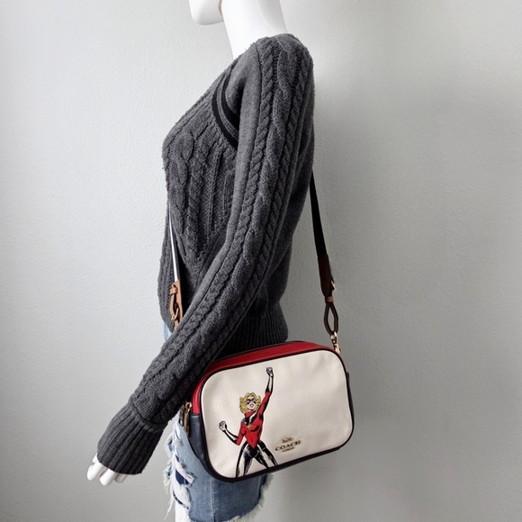 Coach × Marvel Jes Crossbody / Shoulder Bag With Hang Tag, Excellent Condition - Picture 2 of 16